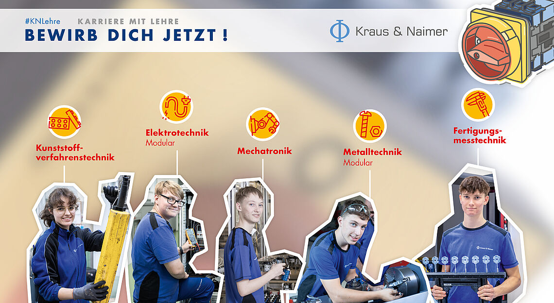 Lehrberufe bei Kraus & Naimer
