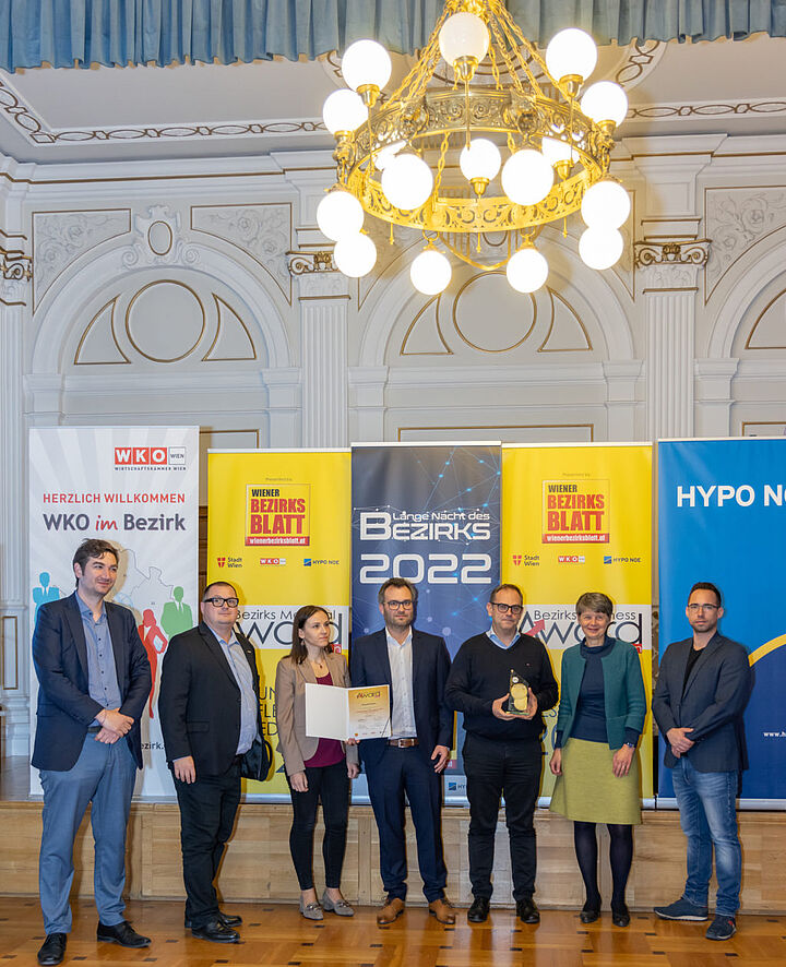 Bezirkschampion Währing Wiener Bezirksaward
