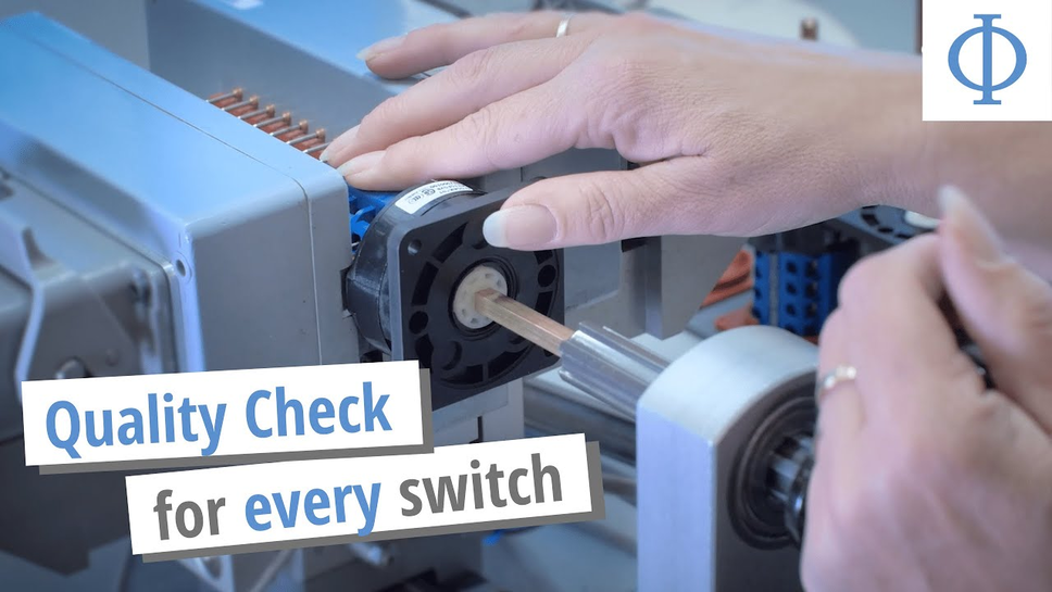 Quality Check for Industrial Switches l Kraus & Naimer