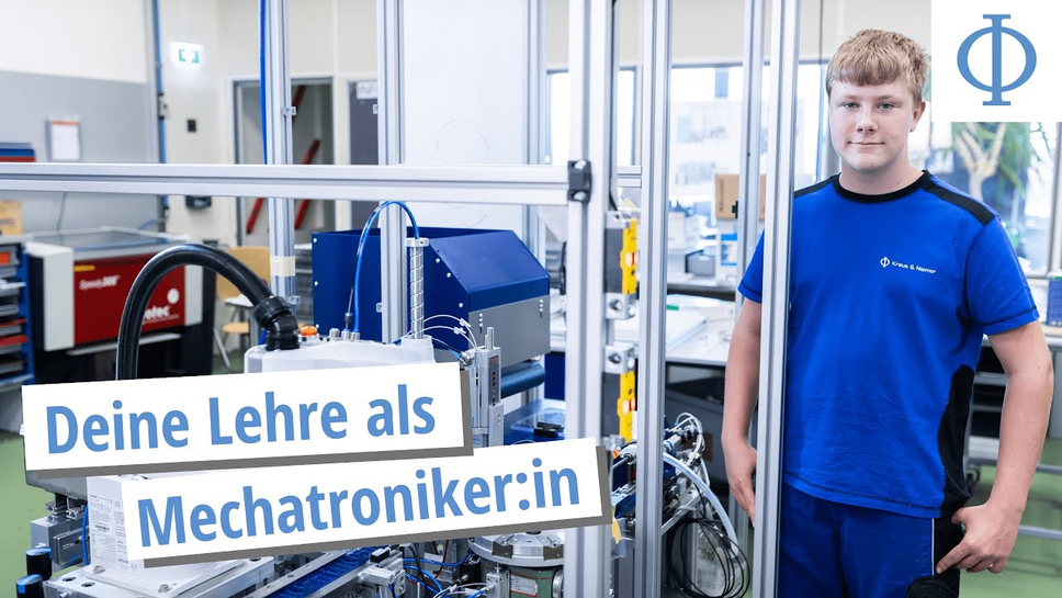 Entdecke die Lehre als MechatronikerIn bei Kraus & Naimer