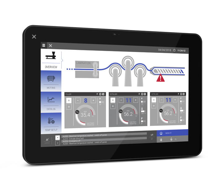KN Controls, KN-C 710 Plug & Play, 10 Zoll HMI Touchpanel mit WiFi