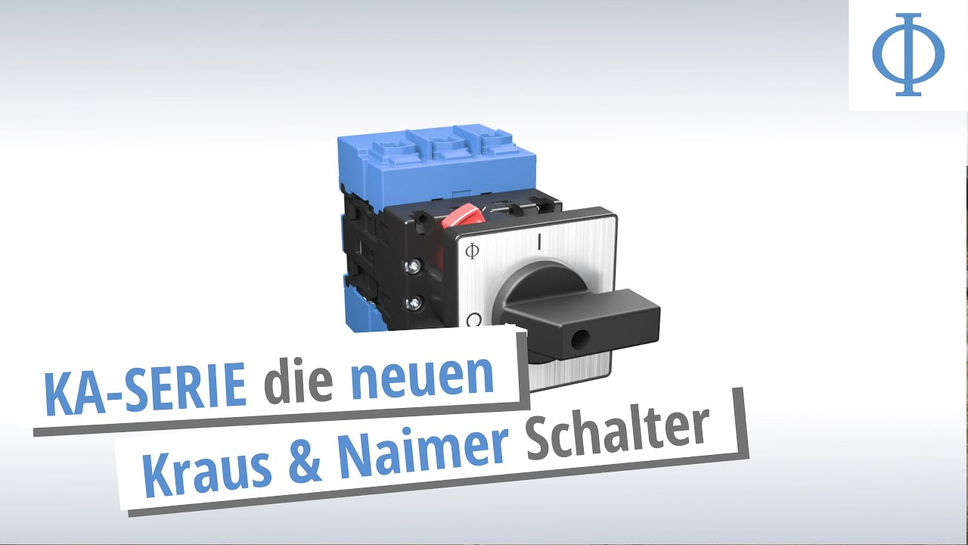 Der neue KA-Schalter von Kraus & Naimer
