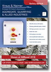 Enclosed KG-Switch Disconnectors: Hillhead 2018