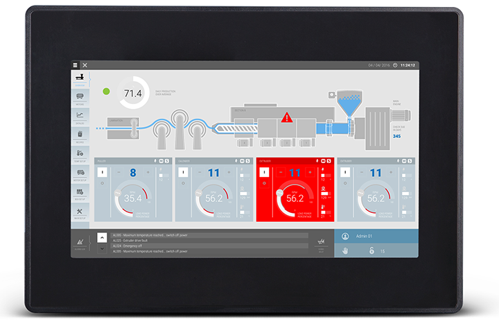 Kraus & Naimer KN Controls 400 Basic HMI Touchpanel