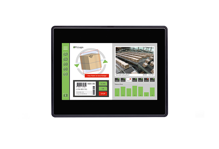 KN Controls, KN-C 707- WEB Wizard, 7 Zoll HMI Touchpanel der WEB-Panel Generation