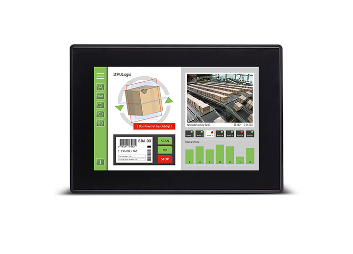 KN Controls, KN-C 710-WEB Wizard, 10 Zoll HMI Touchpanel der WEB-Panel Generation