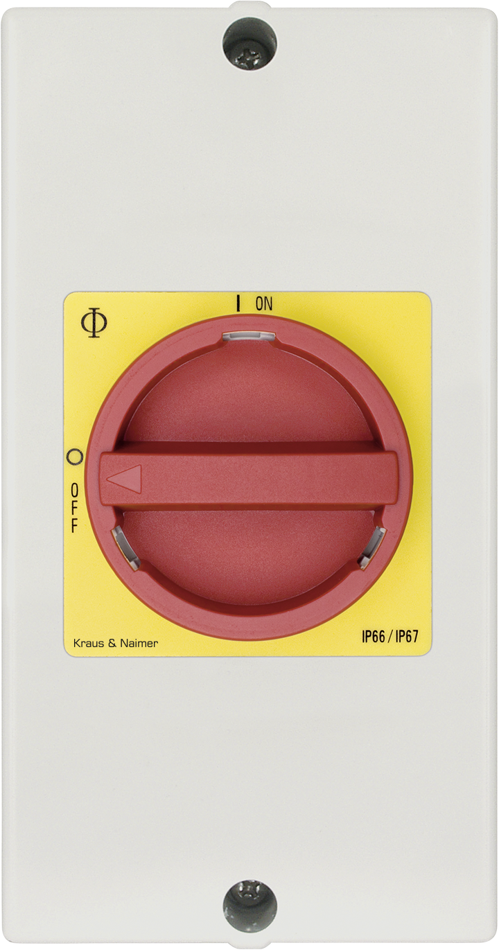 KL_Enclosure (high strength durable plastic enclosures for switches, for highly inductive consumers, Kraus and Naimer, K&N)