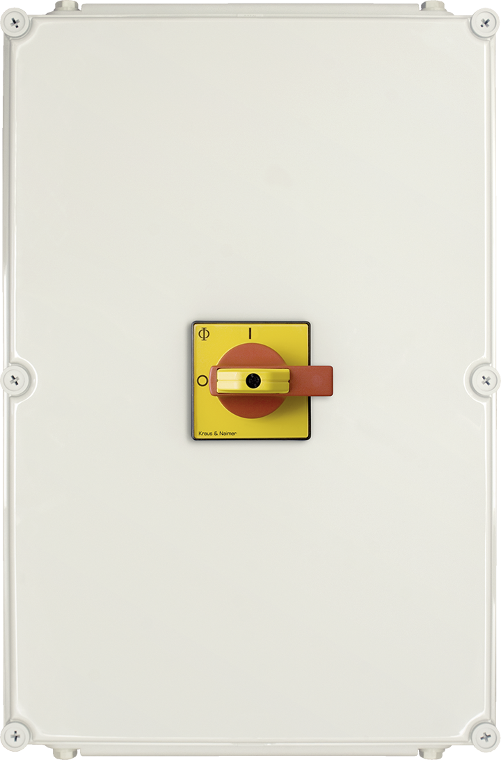 STM_Enclosure (high strength durable plastic enclosures for switches, for highly inductive consumers, Kraus and Naimer, K&N)